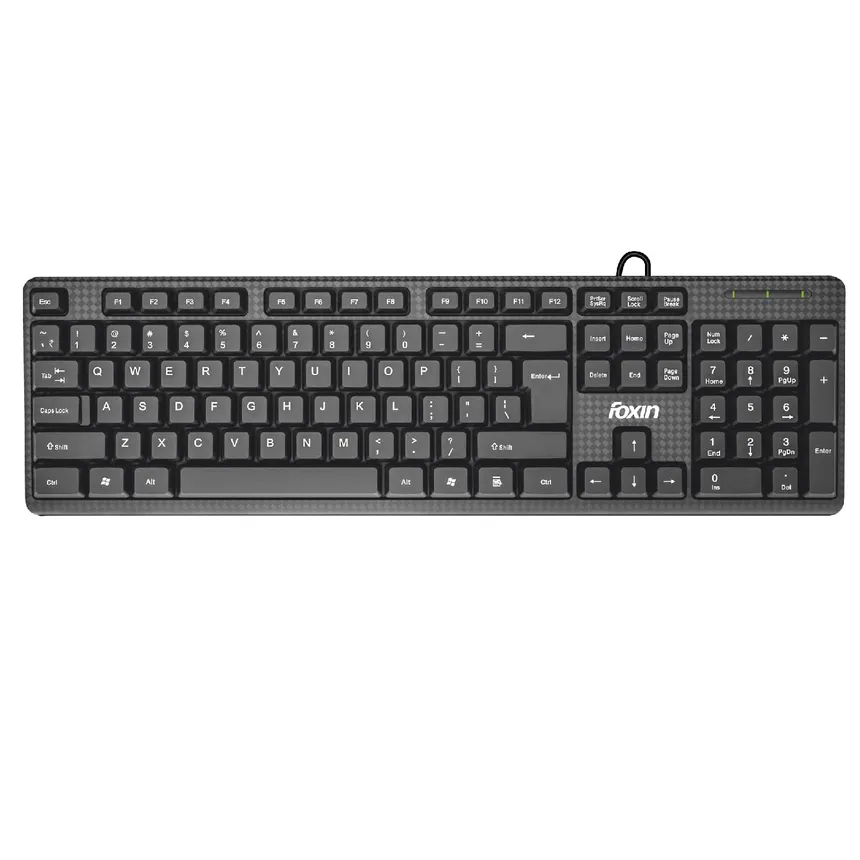 FOXIN WIRED KEYBOARD KEYLITE