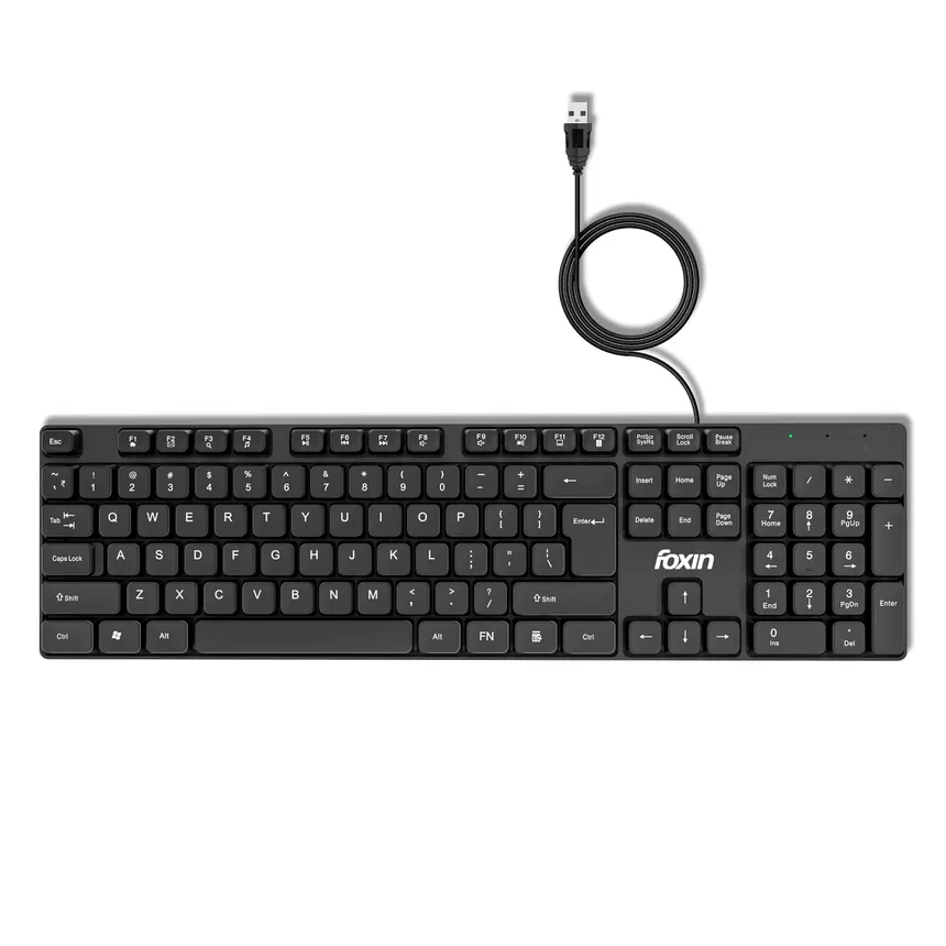 FOXIN WIRED KEYBOARD KEYSOFT