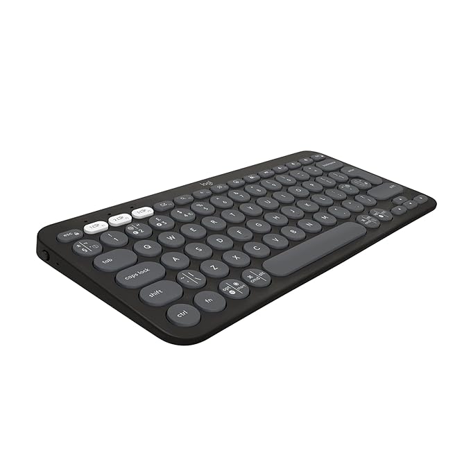 LOGITECH WIRELESS KEYBOARD PEBBLE KEYS 2 K380S TONAL GRAPHITE