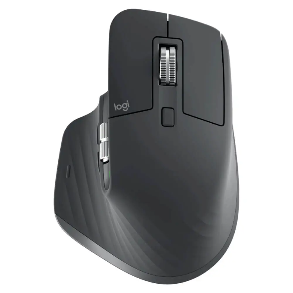 LOGITECH WIRELESS MOUSE MX MASTER 3S GRAPHITE (MXMASTER3SGRPHTAP)