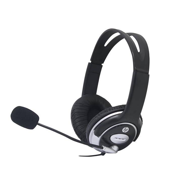HP WIRED ON EAR HEADPHONES WITH MIC WITH 3.5 MM (B4B09PA#ACJ)
