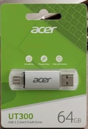 ACER PEN DRIVE 64GB UT300 DUO
