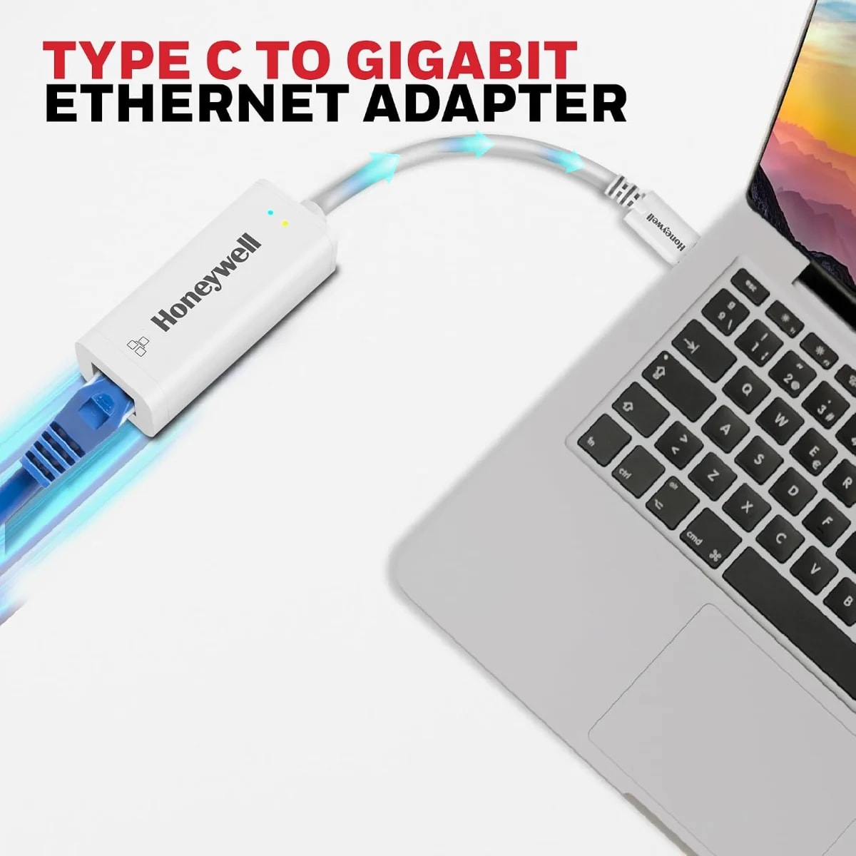 Type C to Gigabit Ethernet Adapter