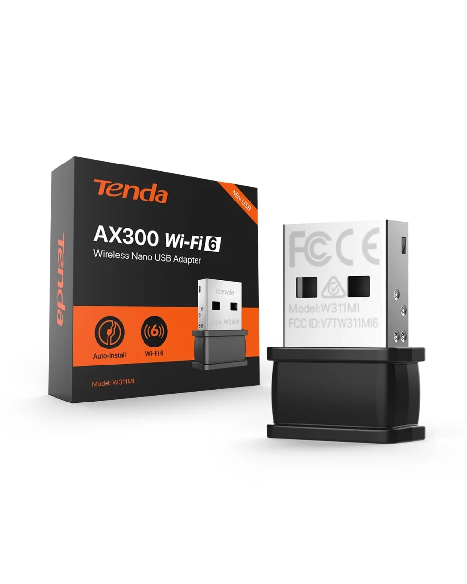 Tenda 300Mbps Wireless USB WiFi Adapter