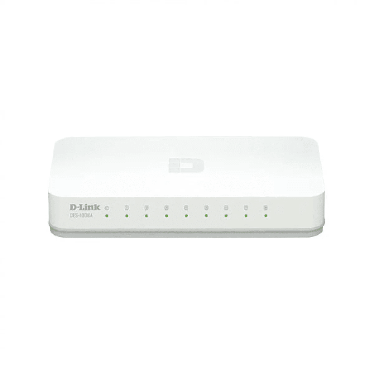 D-Link DGS-1008A 8-Port Gigabit Easy Desktop Switch (White), 11.1 x 9.8 x 16.4 cm