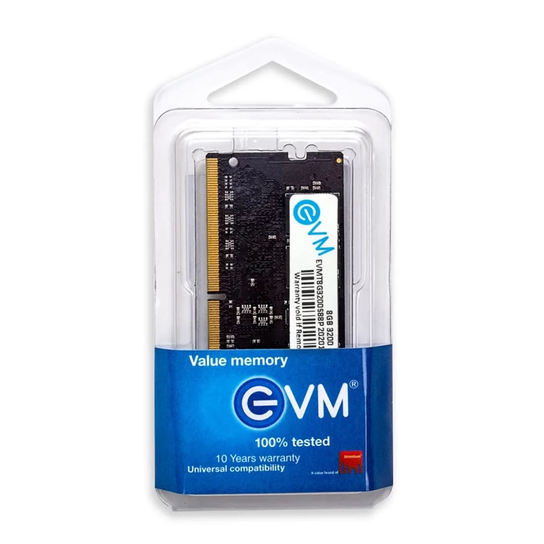 EVM 8GB DDR4 Laptop RAM 3200MHz