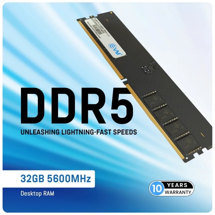 EVM 32GB DDR5 5600MHz Desktop RAM