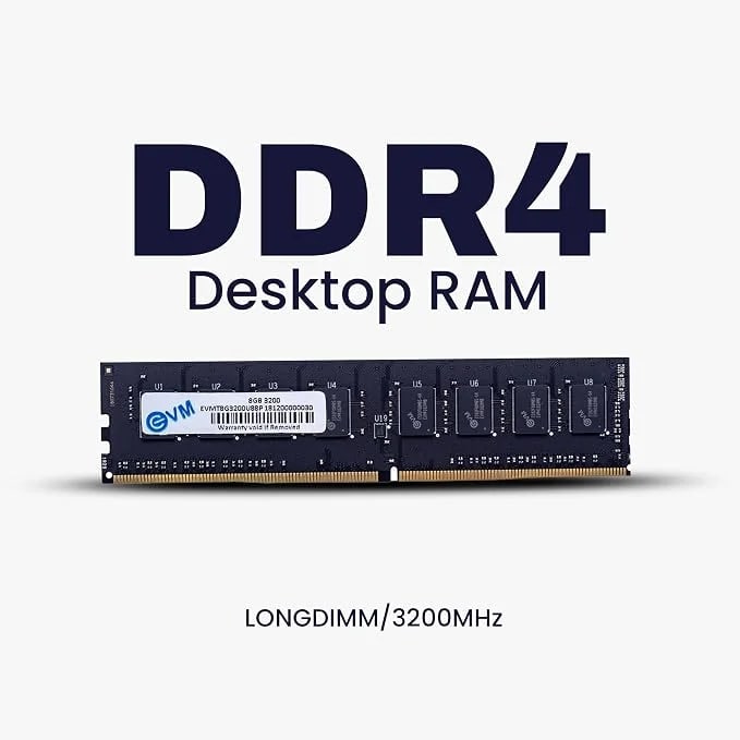 EVM 8GB DDR4 Desktop RAM 3200MHz