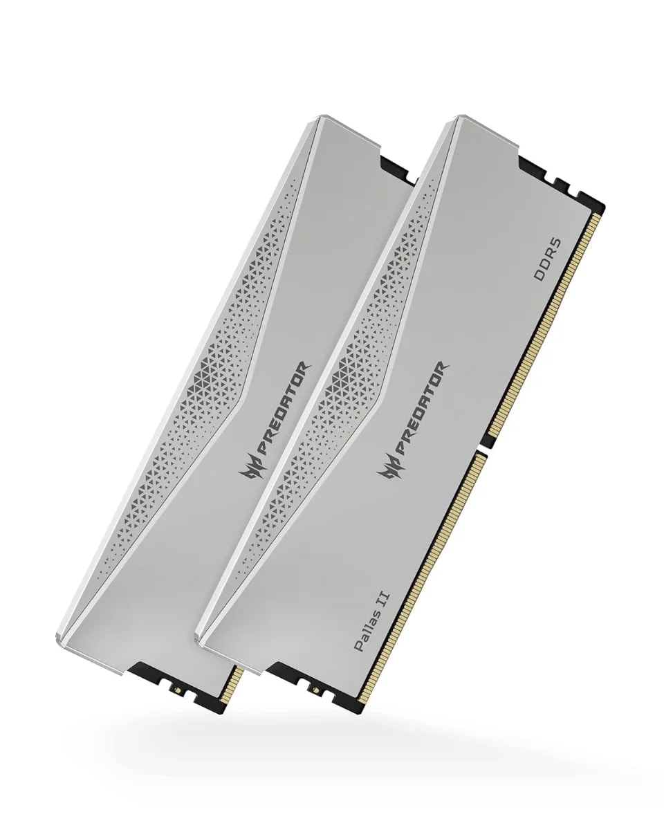 Acer Predator Pallas II DDR5 6000MHz 32GB (2X 16GB) CL30 Desktop Memory DDR5