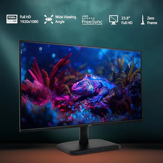 Acer EK240Y P6 P6 23.8 Inch IPS Full HD Backlit LED Monitor