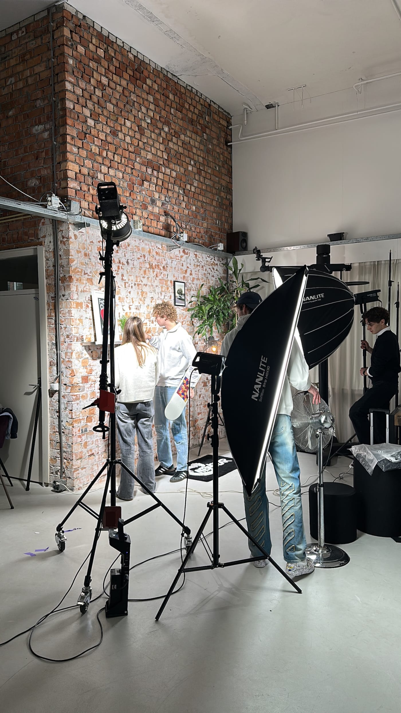 Behind the scenes at a Newbear shoot