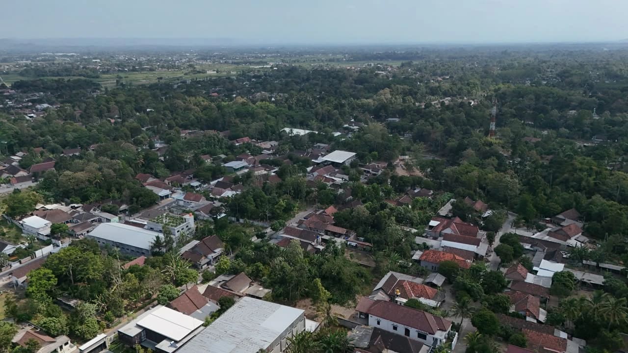 Pemandangan Desa Jeding