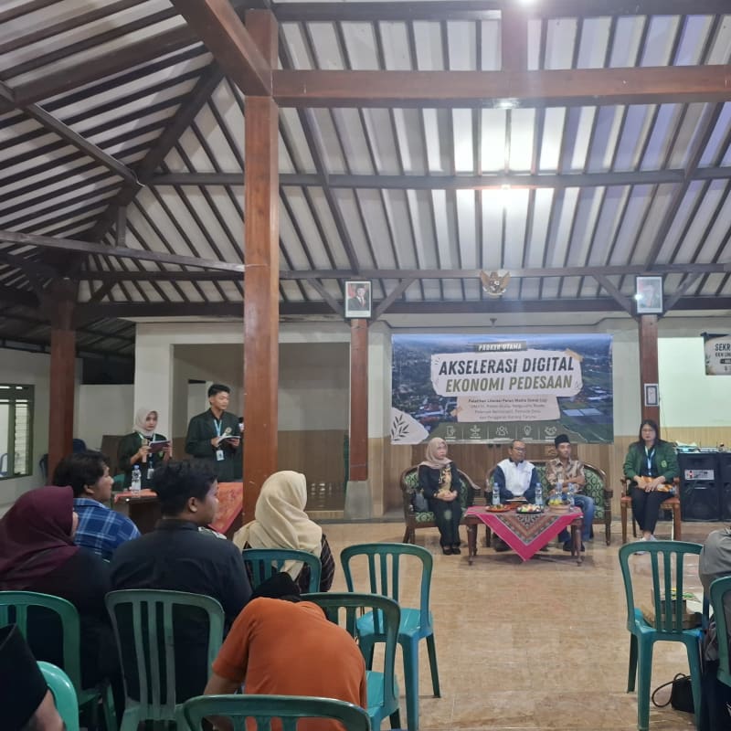 Sosialisasi Akselerasi Digital Ekonomi Pedesaan