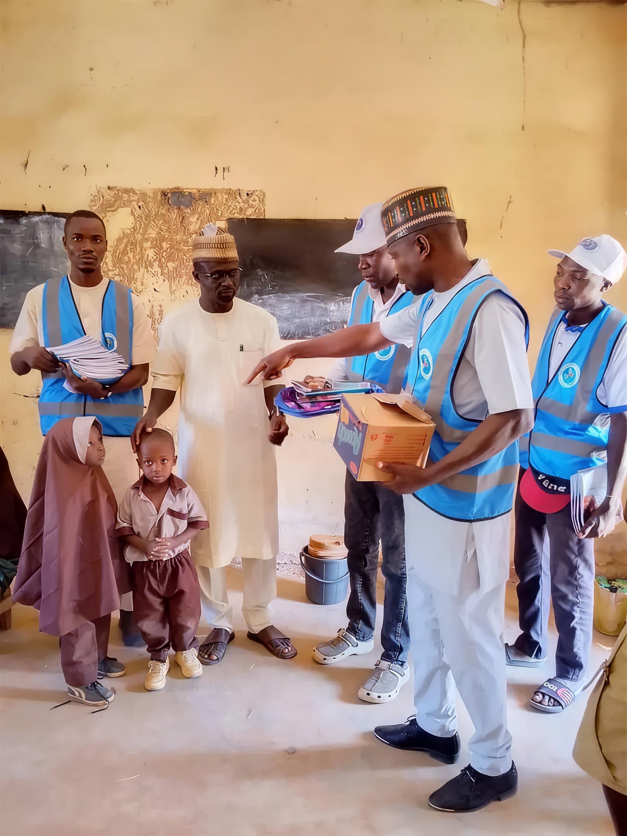 Educational Outreach at Rahama Model School, Kukar Gada