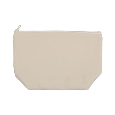 Zippered Bags/Pouches - Canvas Look