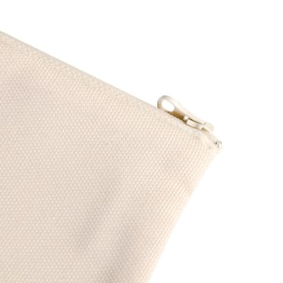 Zippered Bags/Pouches - Canvas Look