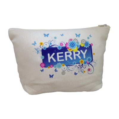 Zippered Bags/Pouches - Canvas Look