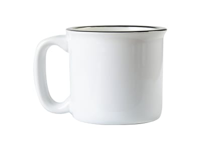 Enamel Style Ceramic Mug