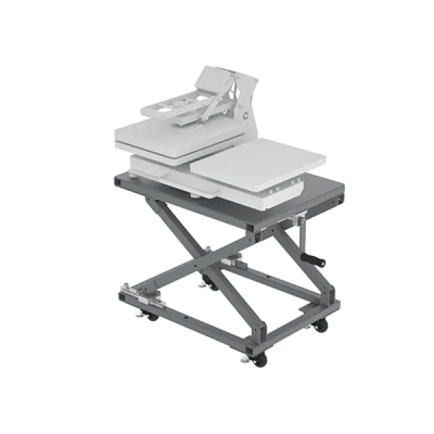 Universal Heat Press with Wheels Adjustable Height