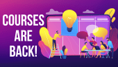 In-person courses are back!