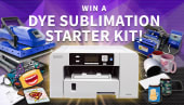 Win a dye sublimation starter kit!