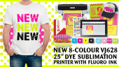 Introducing SubliJet-HD Fluorescent (FL) Inks