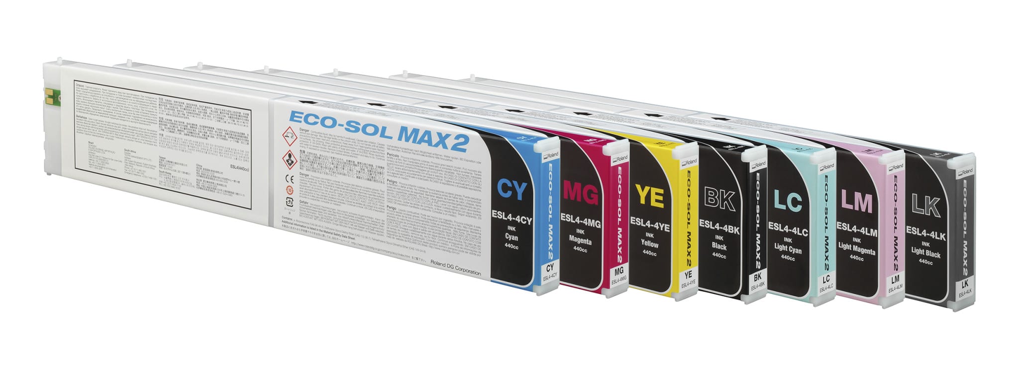 Roland DG ECO-SOL MAX 2 Ink Cartridges