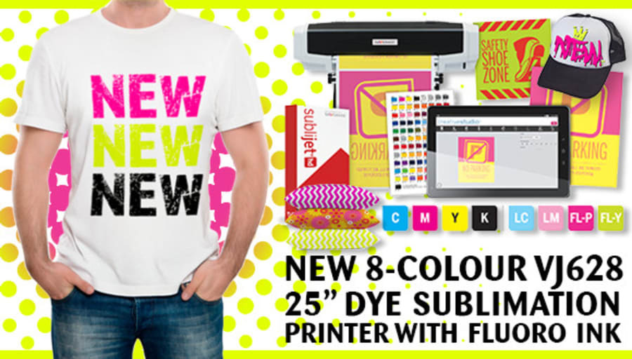 Introducing SubliJet-HD Fluorescent (FL) Inks