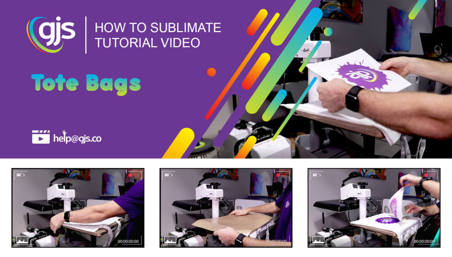 [VIDEO] How to sublimate tote bags