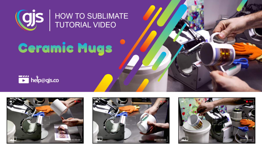 [VIDEO] How to sublimate ceramic mugs