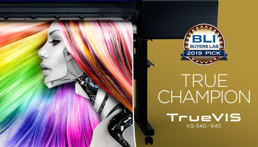 Roland TrueVIS printer cutters awarded top honours