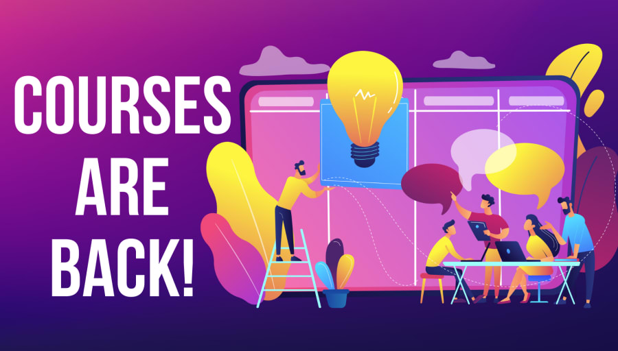 In-person courses are back!