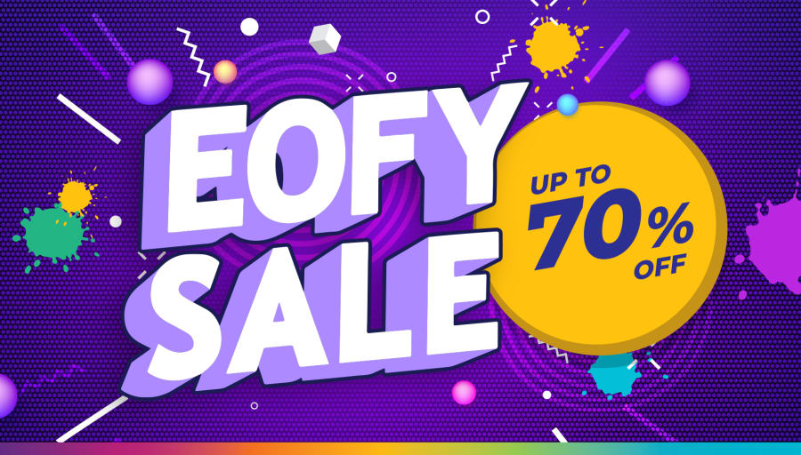 Huge EOFY sale on now!