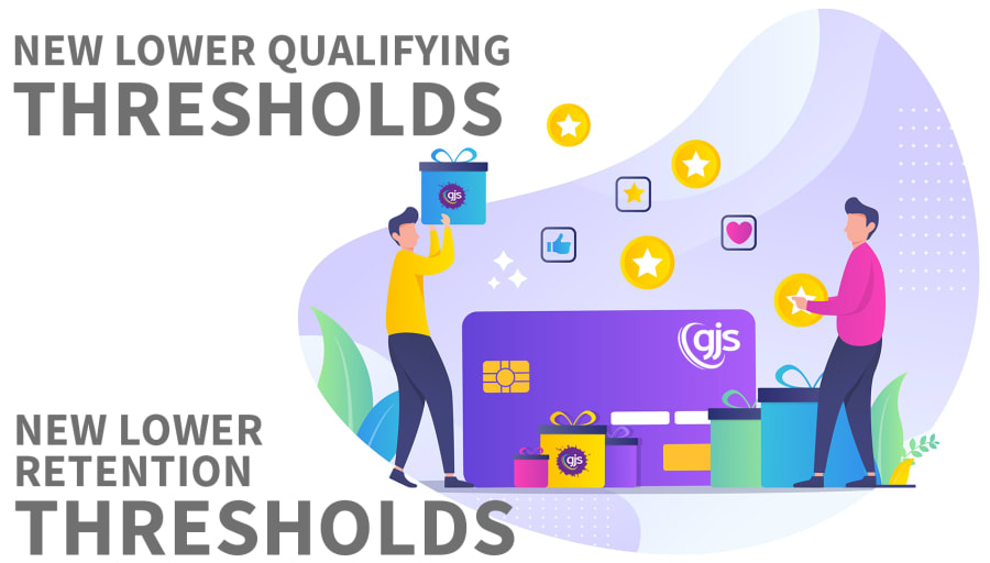 Qualify and retain GJS Points easier from today