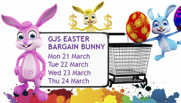 Bag a Basket of Goodies, Each Day of Easter with GJS!