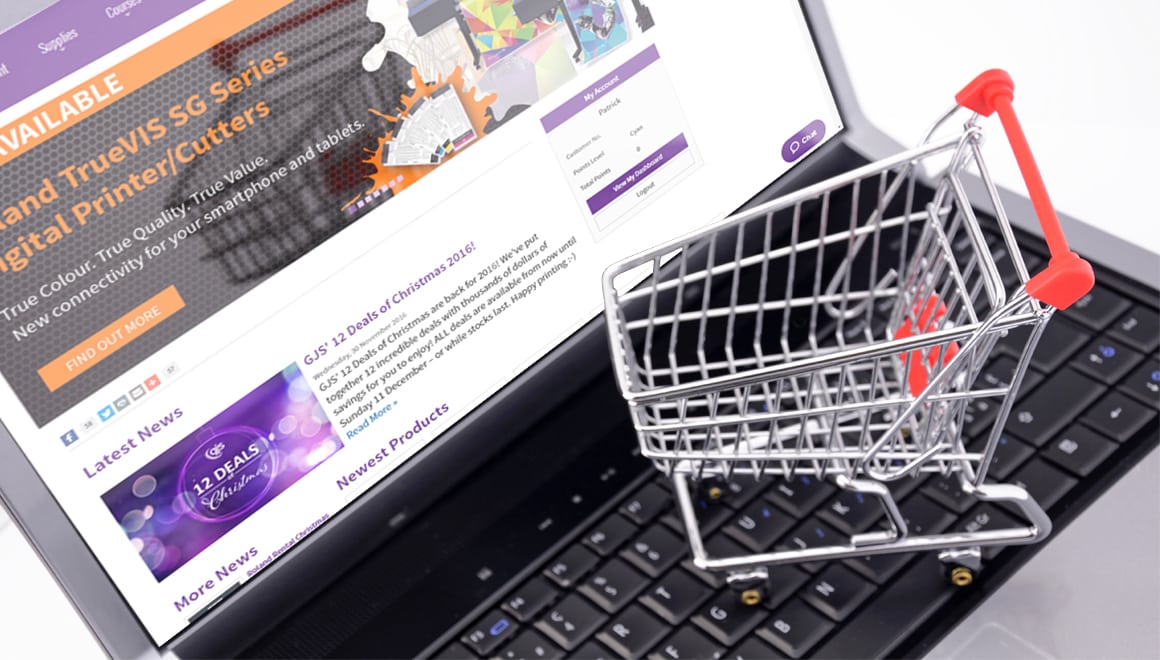 New GJS website features for faster online shopping