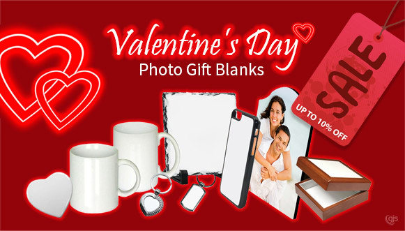 Save 10% on select Valentine's Day photo gift blanks