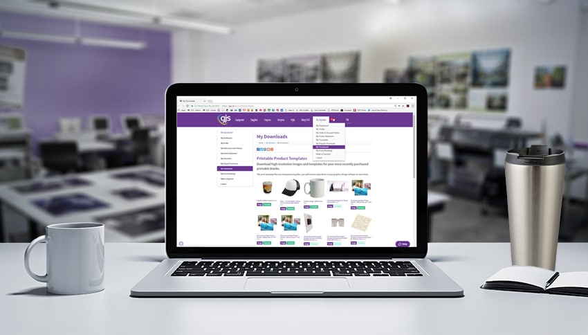 New quick-access to printable product templates