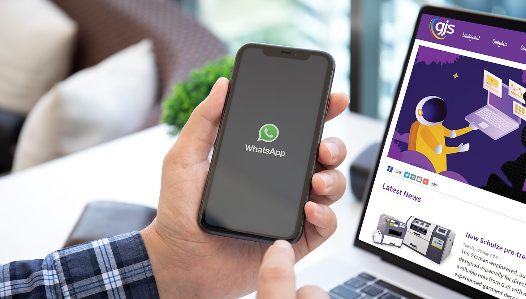 What's up? Contact us on WhatsApp