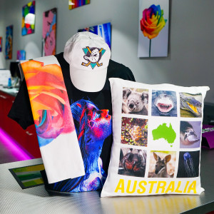 Customise education products using Dye Sublimation