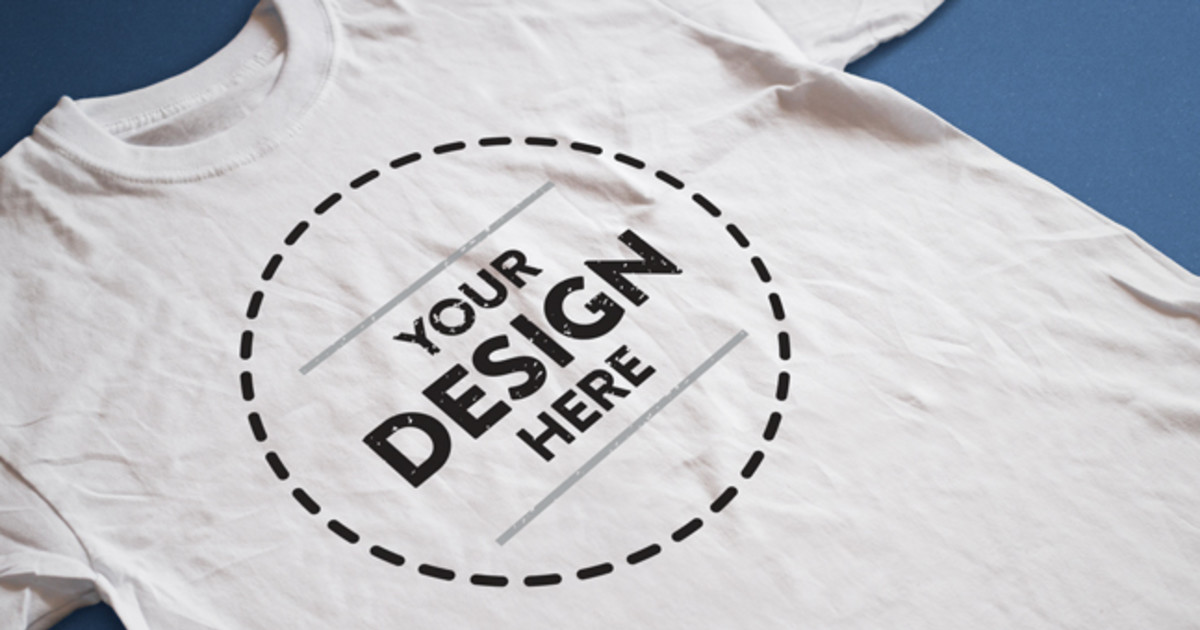 Cotton T-Shirt Mockup PSD - Graphicsfuel