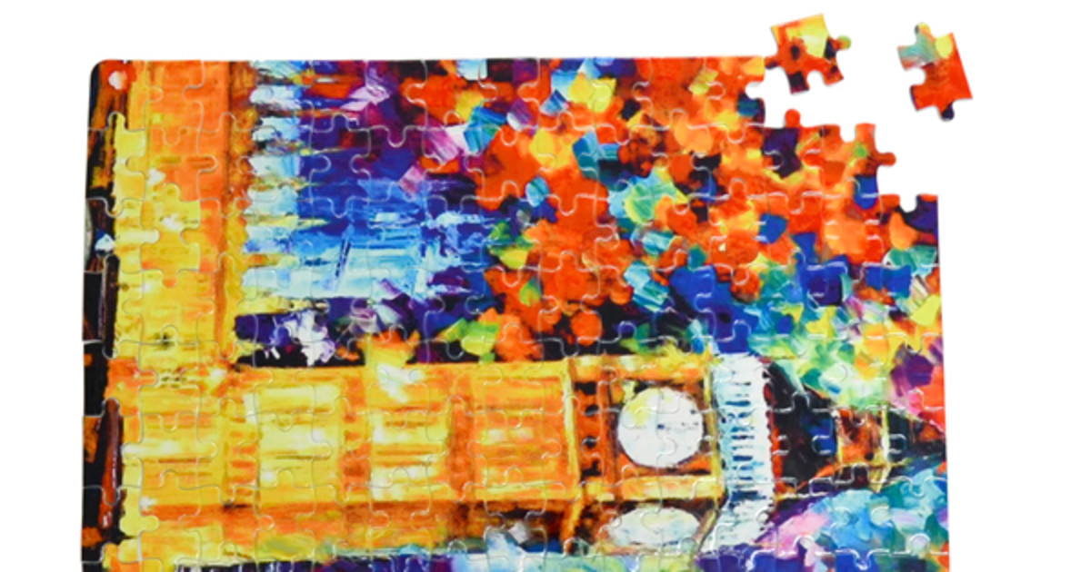 Jigsaw Puzzles Cardboard for Dye Sublimation