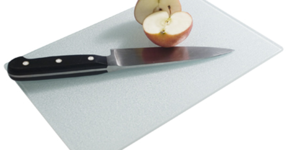 glass chopping board