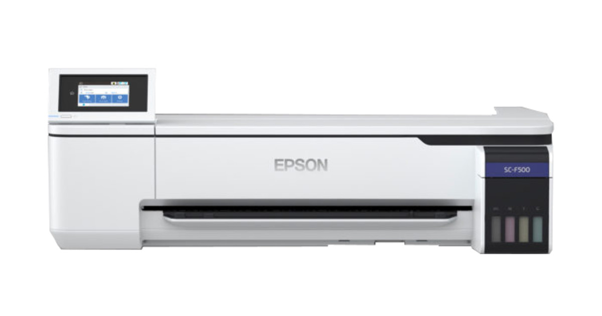 Mægtig dækning Australien Epson SC-F560 24″ Dye Sublimation Printer