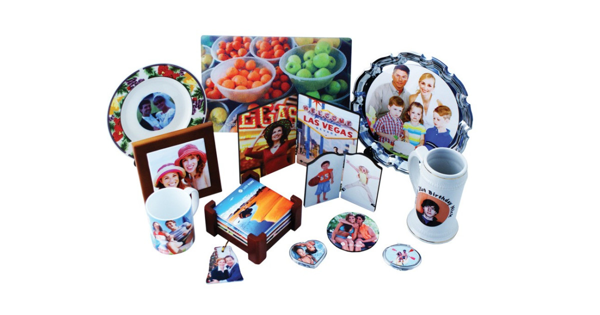 Dye Sublimation Sample Printable Product Starter Kit