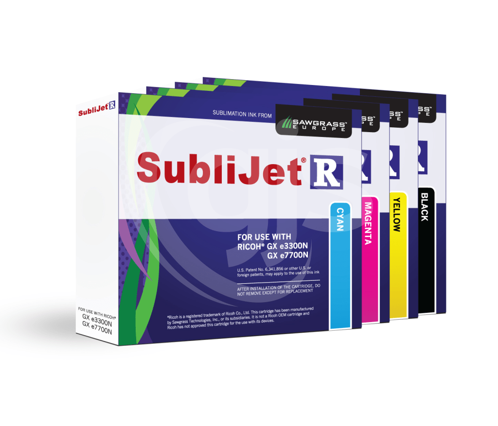 SubliJetR Bulk Ink Cartridge Packs for Ricoh Printers