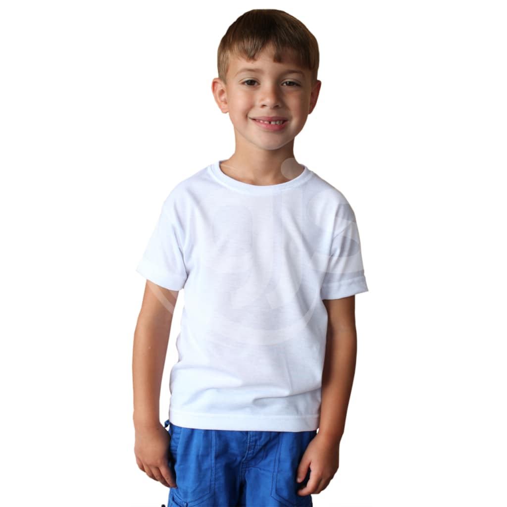 Vapor Apparel Toddler Basic White T-Shirt (Short Sleeve)