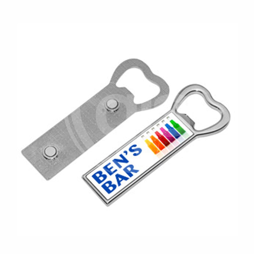 10pcs/lots Blank Sublimation fridge magents bottle opener for