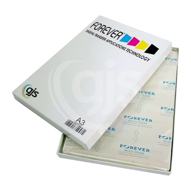 FOREVER® Laser-Transparent (No Background) Heat Transfer Paper