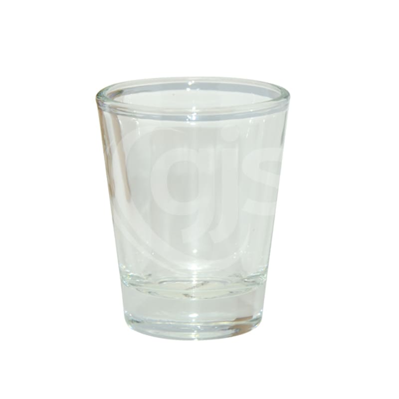 Printable blank shot glasses for dye sublimation